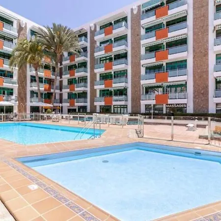 Apartament Fm - Renovated With Swimming Pool Near Maspalomas Dunes & Playa del Inglés